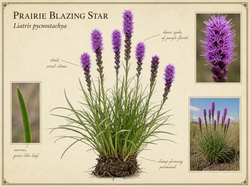 Prairie Blazing Star (Liatris pycnostachya)