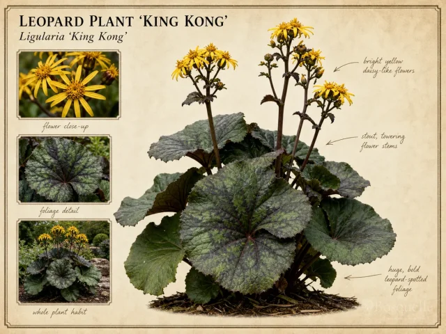 Leopard Plant ‘King Kong’ (Ligularia ‘King Kong’)