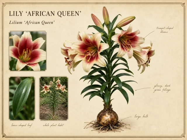 Lily ‘African Queen’ (Lilium ‘African Queen’)