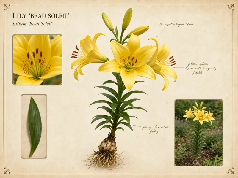 Lily ‘Beau Soleil’ (Lilium ‘Beau Soleil’)