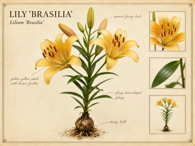 Lily ‘Brasilia’ (Lilium ‘Brasilia’)