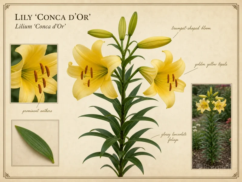 Lily 'Conca d'Or'