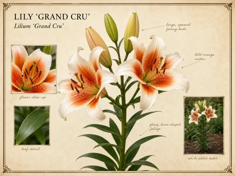 Lily ‘Grand Cru’ (Lilium ‘Grand Cru’)