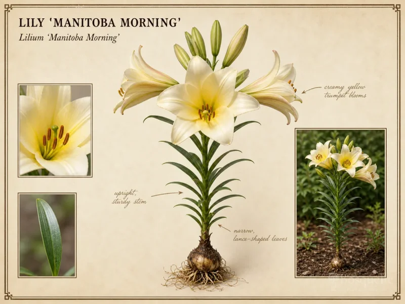 Lily ‘Manitoba Morning’ (Lilium ‘Manitoba Morning’)