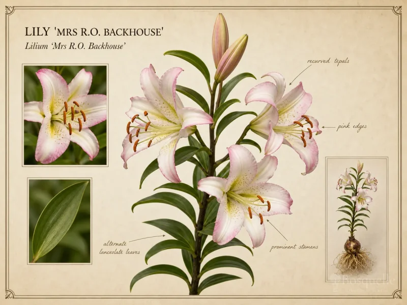 Lily ‘Mrs R.O. Backhouse’ (Lilium ‘Mrs R.O. Backhouse’)
