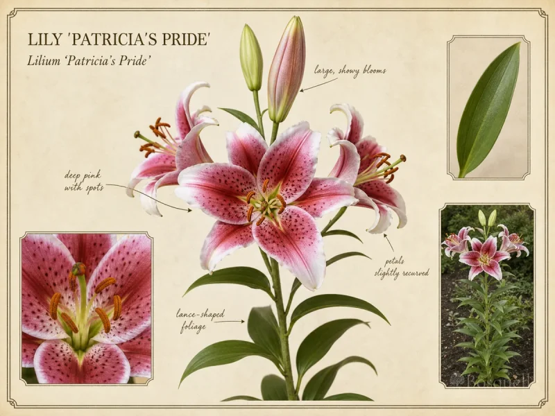 Lily ‘Patricia’s Pride” (Lilium ‘Patricia’s Pride’)