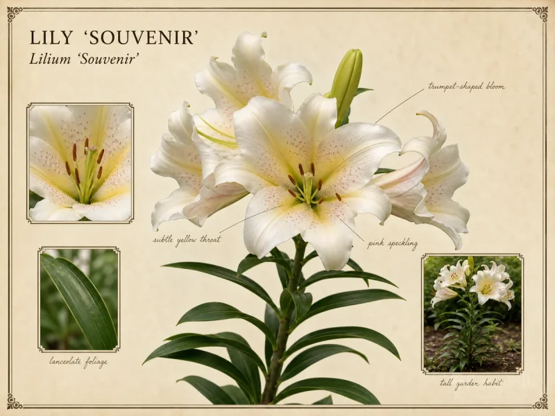 Lily 'Souvenir' — Compact and dwarf lilies (5)
