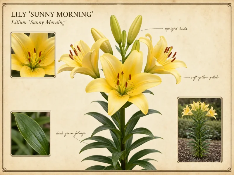 Lily ‘Sunny Morning’ (Lilium ‘Sunny Morning’)