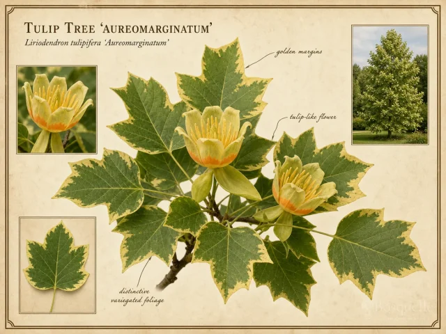 Tulip Tree 'Aureomarginatum'