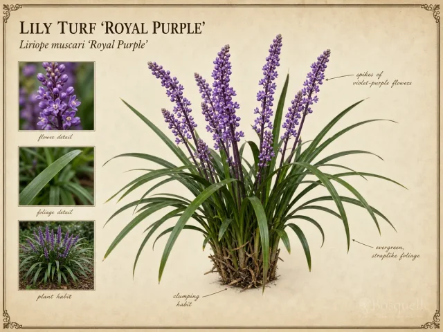 Lily Turf 'Royal Purple'
