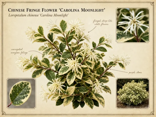 Chinese Fringe Flower 'Carolina Moonlight'