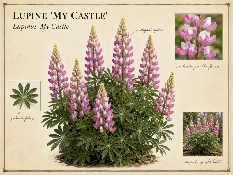 Lupine ‘My Castle’ (Lupinus ‘My Castle’)