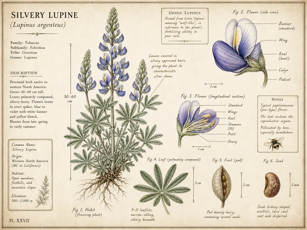 Silvery Lupine