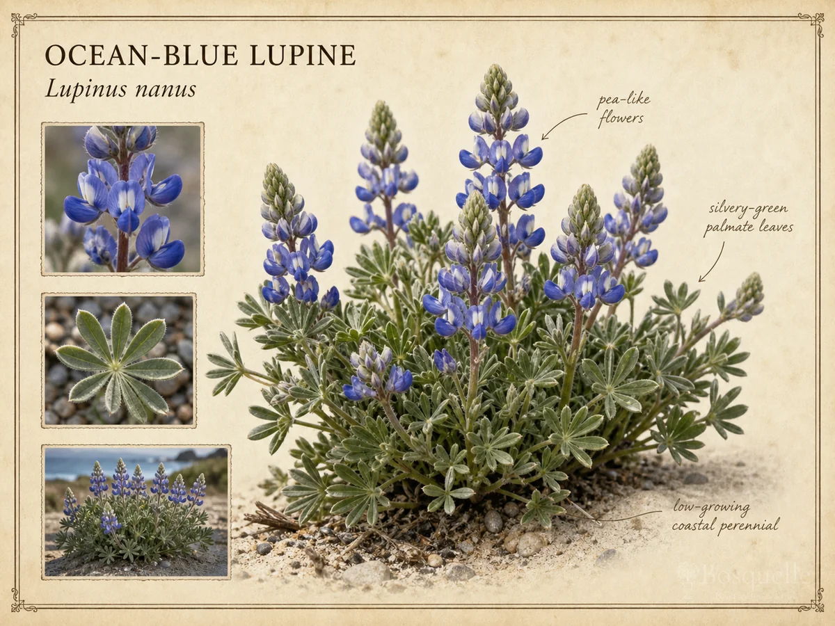 Ocean-blue Lupine