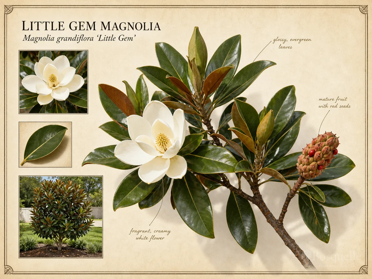 Little Gem Magnolia (Magnolia grandiflora ‘Little Gem’)