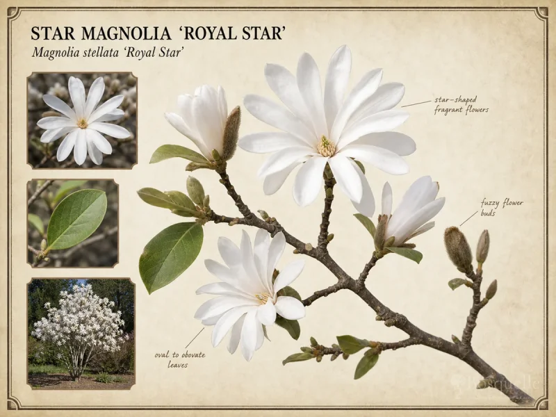 Star Magnolia ‘Royal Star’ (Magnolia stellata ‘Royal Star’)