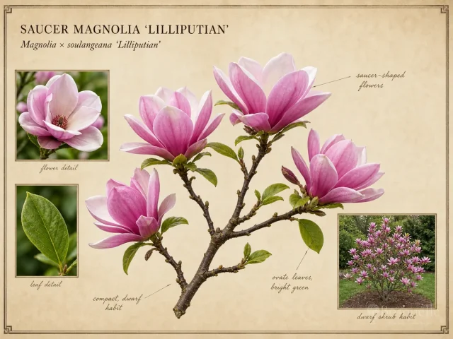Saucer Magnolia 'Lilliputian'