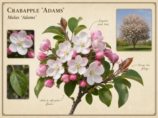 Crabapple ‘Adams’ (Malus ‘Adams’)