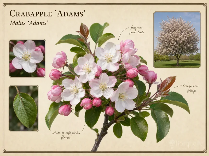 Crabapple ‘Adams’ (Malus ‘Adams’)