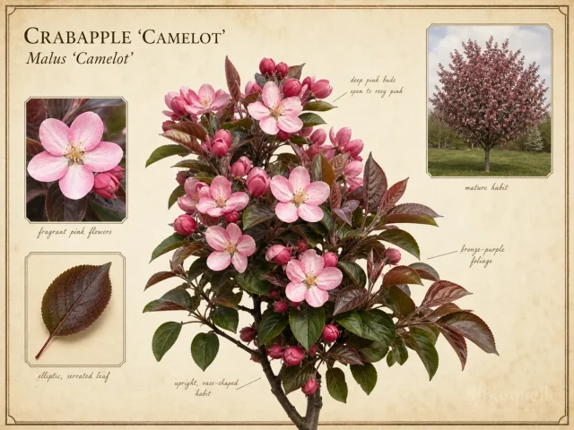 Crabapple ‘Camelot’ (Malus ‘Camelot’)