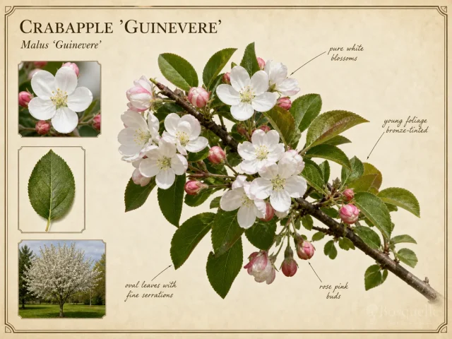 Crabapple 'Guinevere'