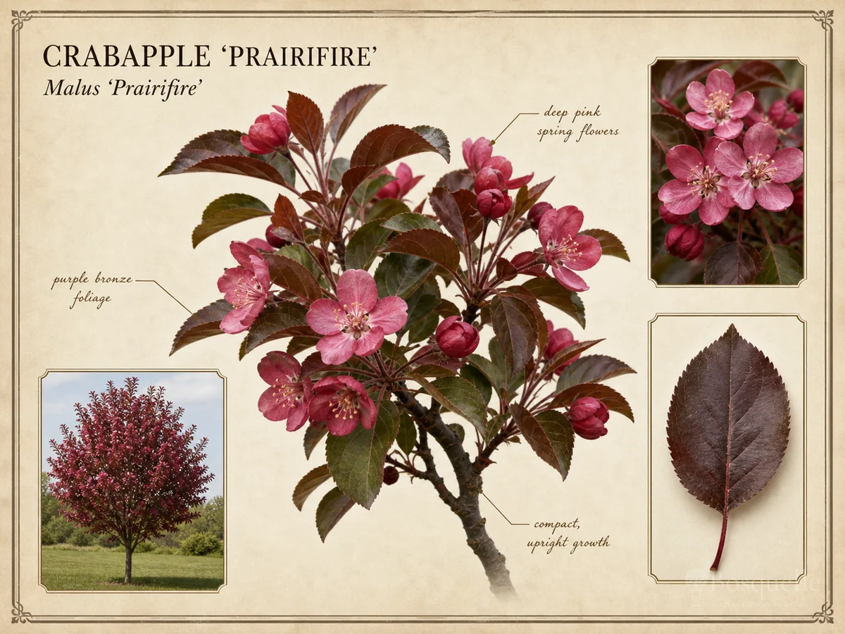 Crabapple 'Prairifire' — Give it full sun, soil that drains, and…