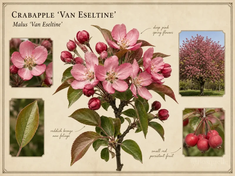 Crabapple ‘Van Eseltine’ (Malus ‘Van Eseltine’)
