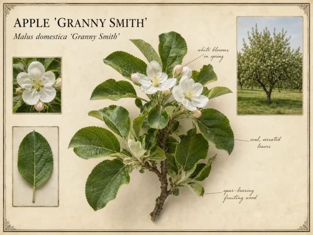 Apple ‘Granny Smith’ (Malus domestica ‘Granny Smith’)