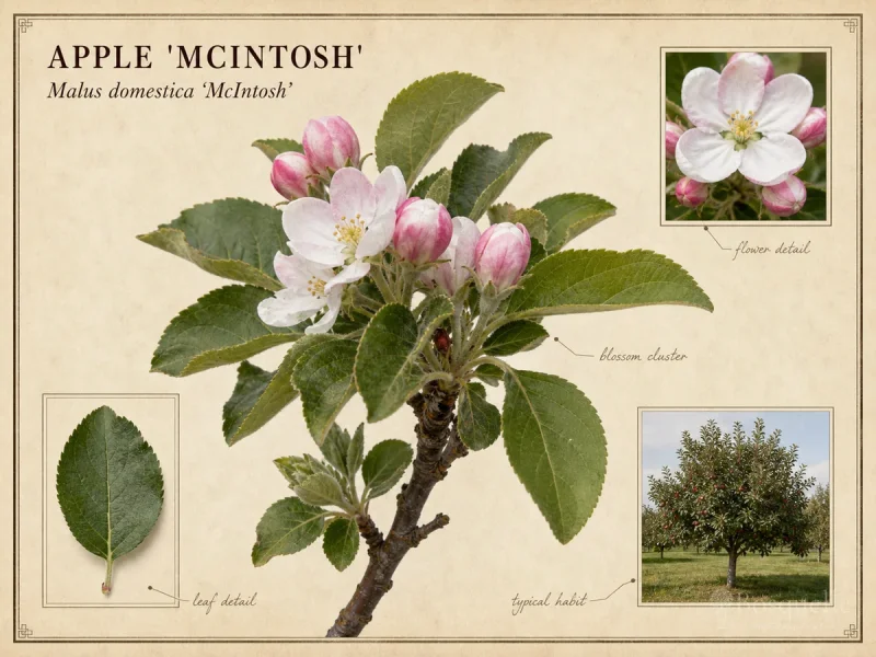 Apple ‘McIntosh’ (Malus domestica ‘McIntosh’)