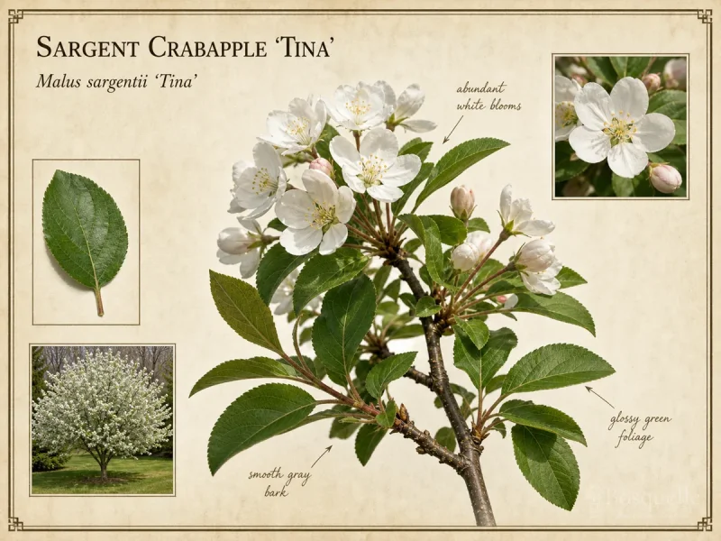 Sargent Crabapple ‘Tina’ (Malus sargentii ‘Tina’)