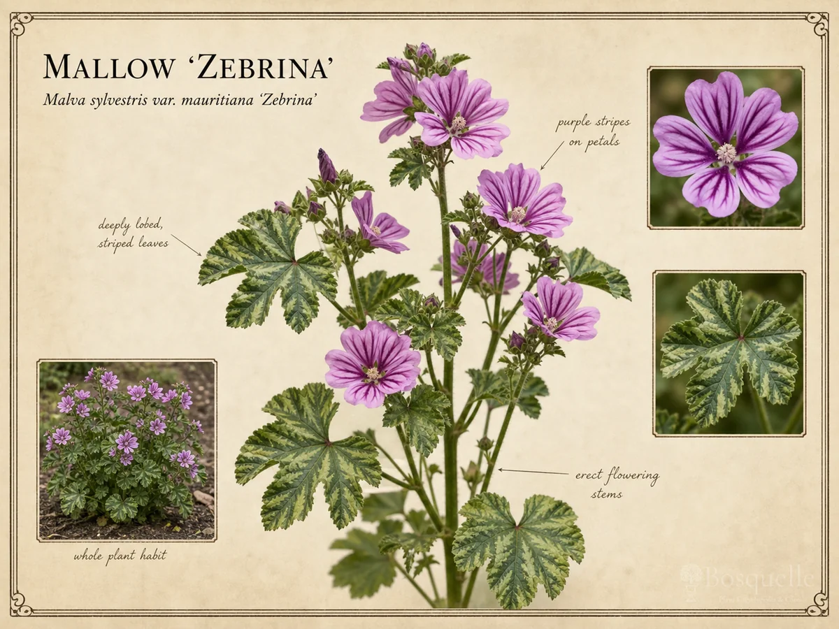 Mallow 'Zebrina'