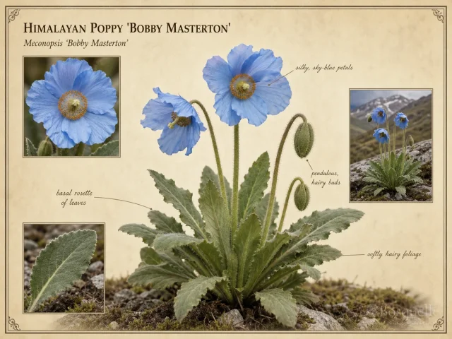Himalayan Poppy ‘Bobby Masterton’ (Meconopsis ‘Bobby Masterton’)