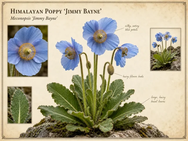 Himalayan Poppy ‘Jimmy Bayne’ (Meconopsis ‘Jimmy Bayne’)