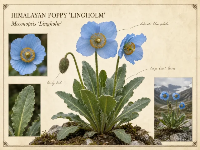 Himalayan Poppy ‘Lingholm’ (Meconopsis ‘Lingholm’)