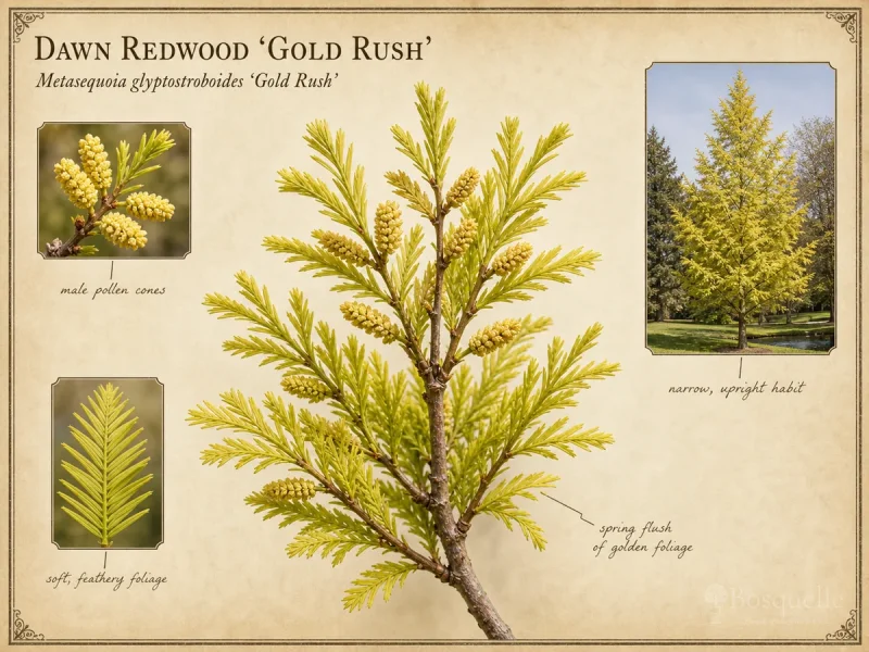 Dawn Redwood 'Gold Rush'