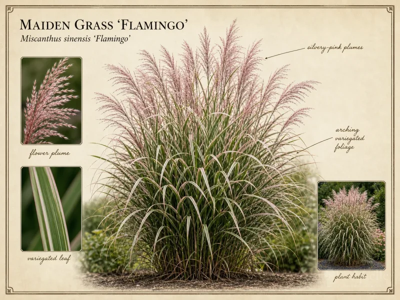 Maiden Grass 'Flamingo'
