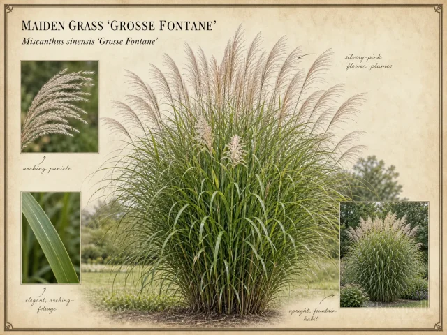 Maiden Grass 'Grosse Fontane'