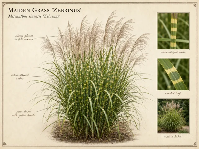 Maiden Grass 'Zebrinus'
