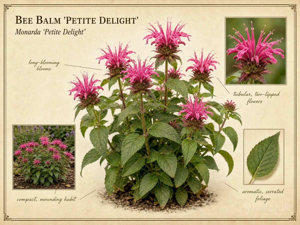 Bee Balm 'Petite Delight' — Powdery mildew and airflow
