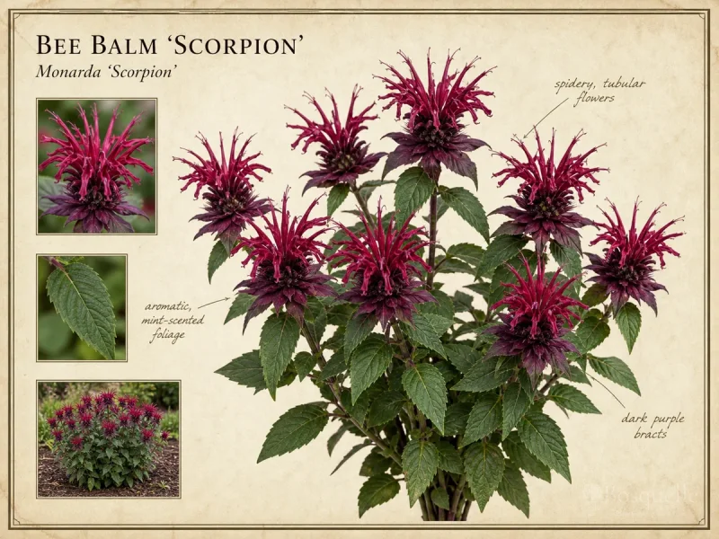 Bee Balm ‘Scorpion’ (Monarda ‘Scorpion’)