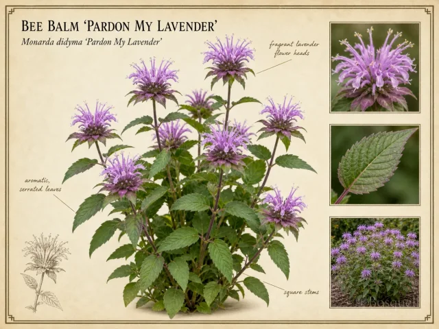 Bee Balm 'Pardon My Lavender'