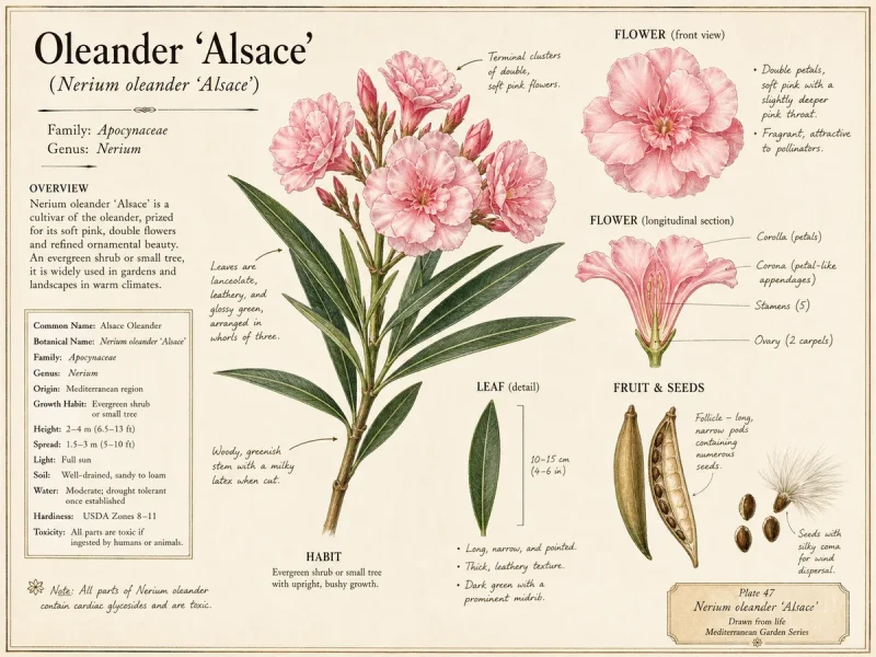 Oleander 'Alsace'