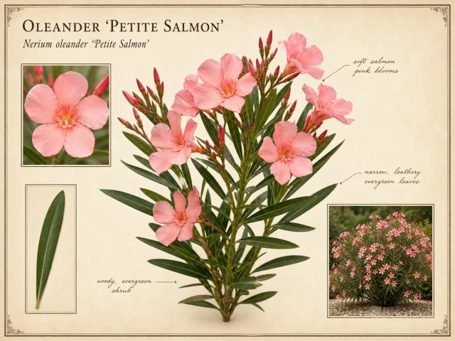 Oleander 'Petite Salmon'