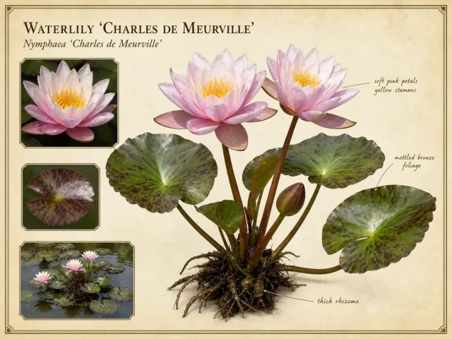 Waterlily 'Charles de Meurville'