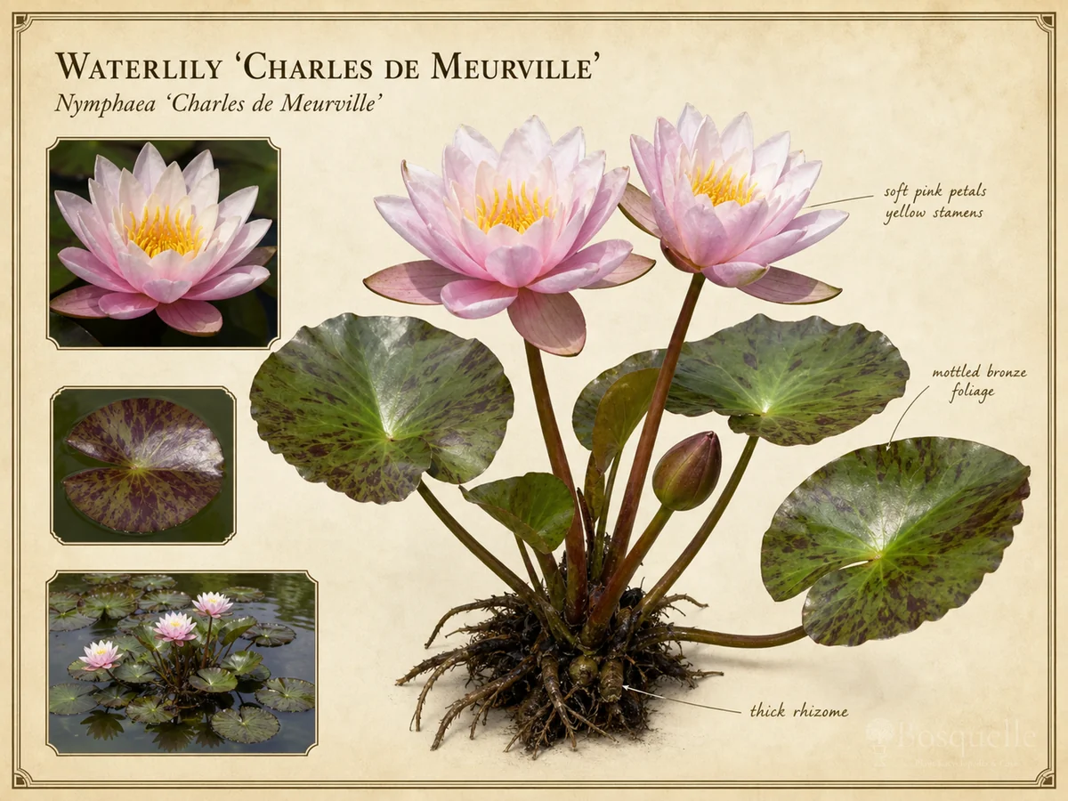 Waterlily 'Charles de Meurville'