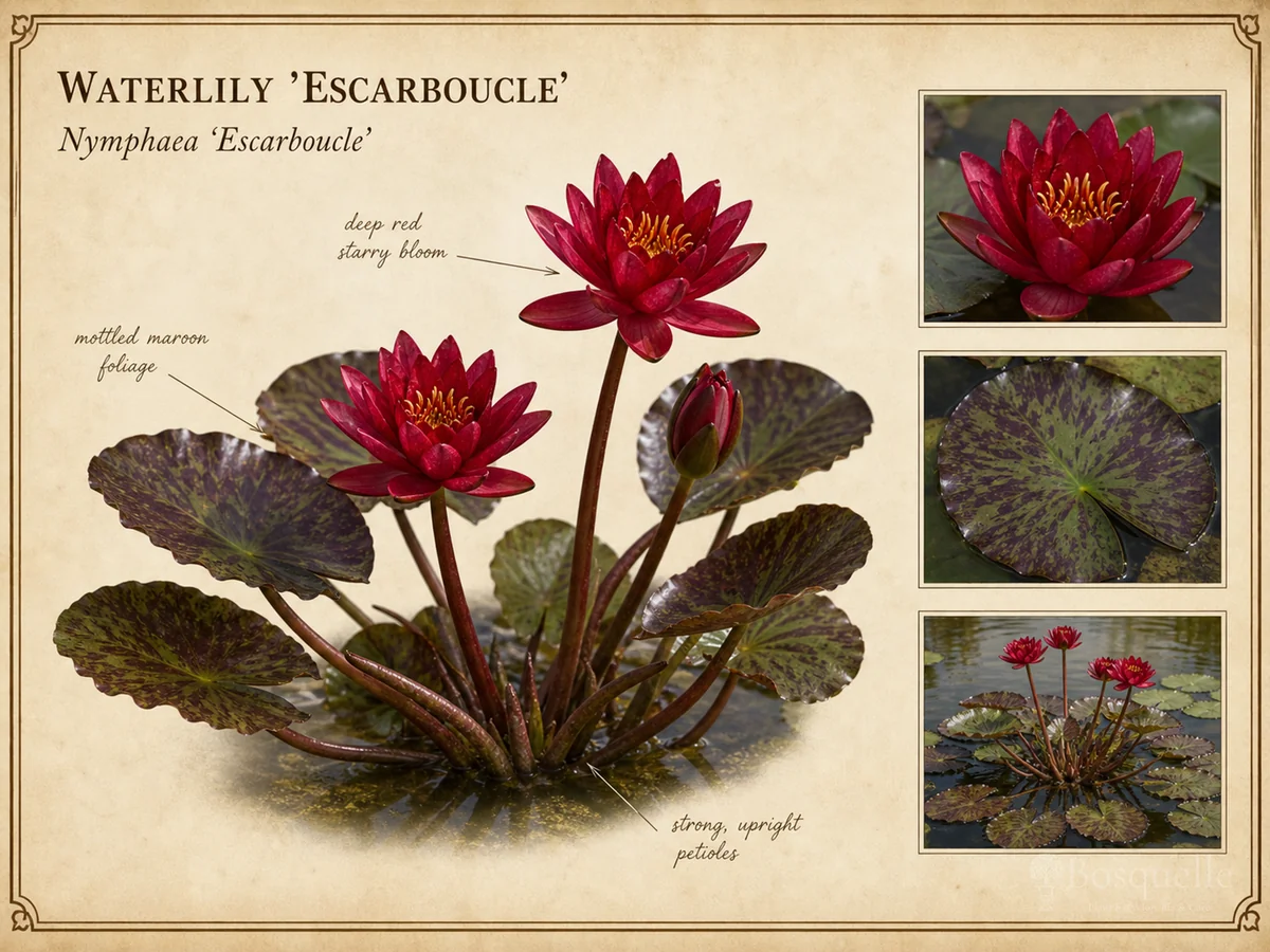 Waterlily 'Escarboucle'