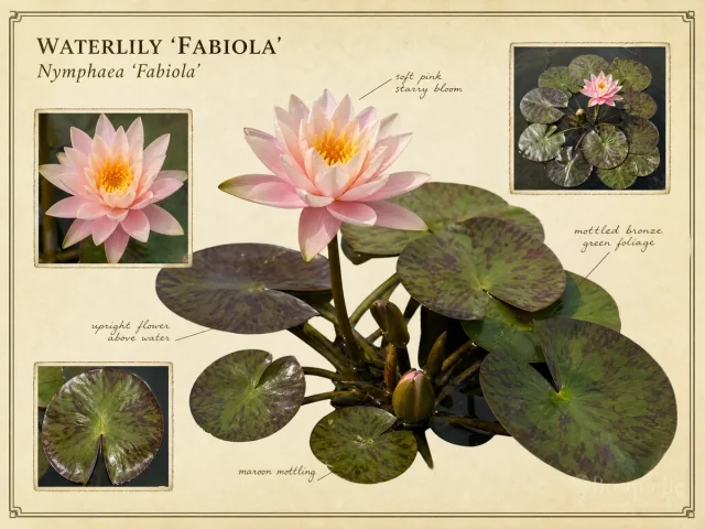 Waterlily 'Fabiola'