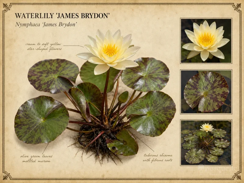 Waterlily ‘James Brydon’ (Nymphaea ‘James Brydon’)