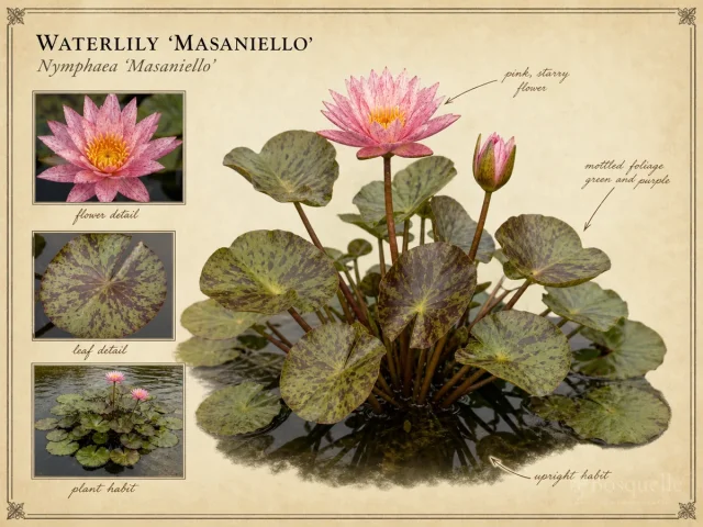 Waterlily 'Masaniello'