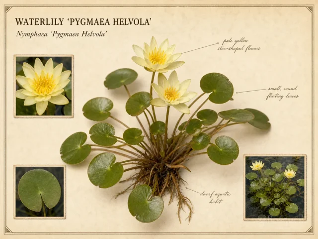 Waterlily 'Pygmaea Helvola'